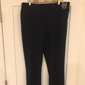 NY&Co. pull-on boot cut dress pants: XL tall, blue